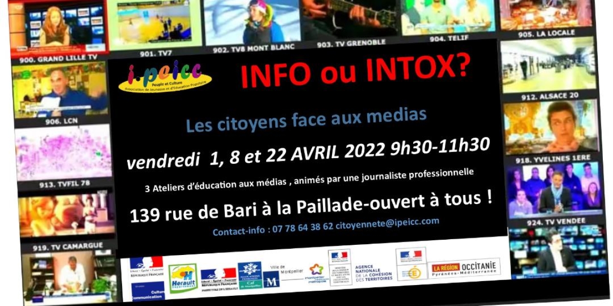 L'atelier 'infos ou intox?"  gratuit !